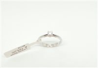 Anello Lorenza Gioielli Donna Classici 4 Punte in Oro Diamante 0.19 Ct 821116-15 - 821116-15